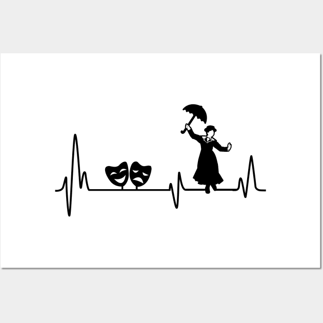 Love Mary Poppins Wall Art by KsuAnn